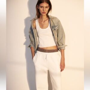 H&M Ribbed Crop Tank Top